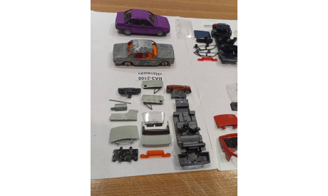 Запчасти на модели в масштабе 1/43 ВАЗ 2108-099, запчасти для масштабных моделей, scale43
