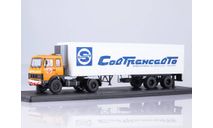 МАЗ 5432 Совтрансавто + Полуприцеп ОДАЗ 9786 Совтрансавто, масштабная модель, Start Scale Models (SSM), scale43