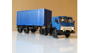 КамАЗ 54112 Контейнеровоз Синий, масштабная модель, 1:43, 1/43, Элекон