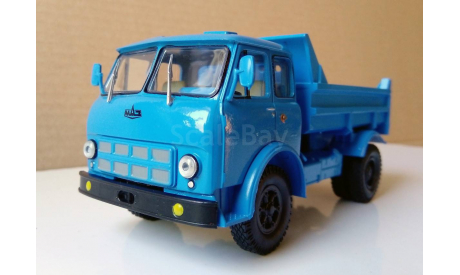 МАЗ 503А самосвал голубой, масштабная модель, Наш Автопром, scale43