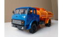 Маз 5334 Топливозаправщик ац-8 Синий/оранжевый, масштабная модель, Наш Автопром, scale43
