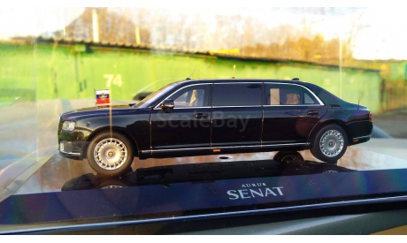 AURUS SENAT Limousine (2018), black, масштабная модель, DiP Models, scale43