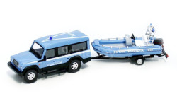 Модель IVECO MASSIF+ BOAT (POLIZIA) 1/43 MONDO MOTORS