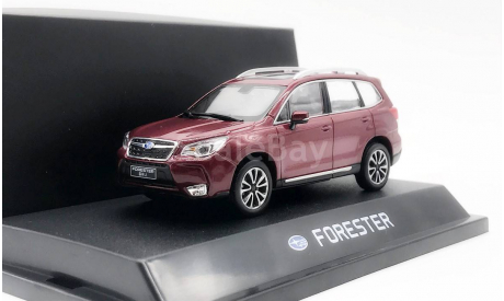 Модель SUBARU FORESTER (2017) 4X4 1/43 DEALER BOX, масштабная модель, scale43