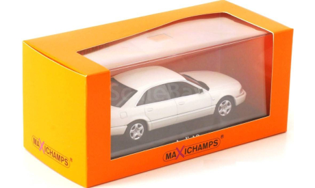 Модель Audi A8 (D2) 1999 white/белый 1:43 MINICHAMPS, масштабная модель, Volkswagen, scale43