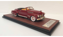 Модель CADILLAC Series 62 Convertible Coupe (OPEN) 1941 1/43 GLM-Models, масштабная модель, scale43