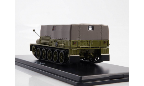 Модель Гусеничный тягач АТС-59, хаки 1:43 SSM, масштабная модель, ГАЗ, 1/43
