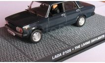 Модель ВАЗ/LADA 2105 1:43 James Bond Movie Car/GE FABBRI, масштабная модель, DeAgostini, scale43