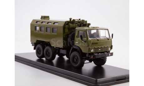 Модель КАМАЗ-4310 с КУНГом К4320Д 1/43 SSM, масштабная модель, scale43