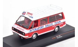 Модель РАФ/RAF-2203 техничка ’Avtoexport Lada Rally Team’ с багажником (1982) 1/43 IXO