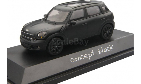 MINI COOPER S COUNTRYMAN (4х4) CONCEPT BLACK 2010 1/43 SCHUCO, масштабная модель, scale43