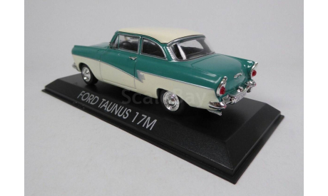 Модель автомобиль FORD TAUNUS 17M (1960) 1/43 DeA/IXO, масштабная модель, DeAgostini, scale43