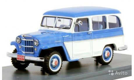 Модель Jeep Willys Station Wagon 4x4 (1954) 1/43 NEO, масштабная модель, 1:43, Neo Scale Models