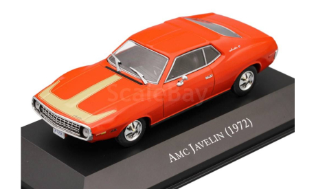 Модель AMC (AMERICAN MOTOR COMPANY) Javelin 1972 red 1:43 DeAGOSTINI, масштабная модель, Chrysler, scale43