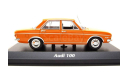 Модель Audi 100 С1 Saloon (1969) orange met. 1:43 Minichamps, масштабная модель, scale43