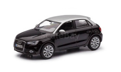 Модель Audi A1 Sportback 2012 5d Phantom black 1:43