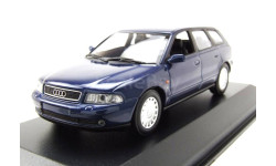 Модель AUDI A4 (B5) AVANT 1995 dark blue 1:43 MINICHAMPS/MAXICHAMPS