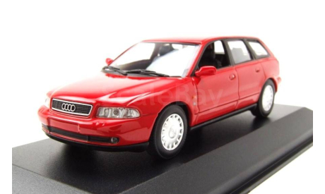 Модель AUDI A4 (B5) AVANT 1995 red 1:43 MINICHAMPS/MAXICHAMPS, масштабная модель, scale43