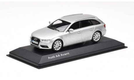 Модель  Audi A4 Avant (2012) Ice silver 1:43 MINICHAMPS/DEALER VERSION, масштабная модель, 1/43