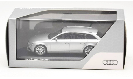 Модель  Audi A4 Avant (2012) Ice silver 1:43 MINICHAMPS/DEALER VERSION, масштабная модель, 1/43