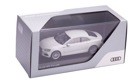 Модель AUDI A5 COUPE (2017) WHITE 1/43 SPARK (DEALER BOX) 5011605431, масштабная модель, scale43