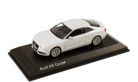 Модель AUDI A5 COUPE (2017) WHITE 1/43 SPARK (DEALER BOX) 5011605431, масштабная модель, scale43