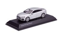 Audi A5 Sportback ( 2017) florett silver 1/43 Spark (DEALER VERSION) 5011605031, масштабная модель, scale43