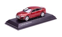 Модель Audi A5 Sportback 2017 red 1:43 SPARK (DEALER VERSION), масштабная модель, scale43
