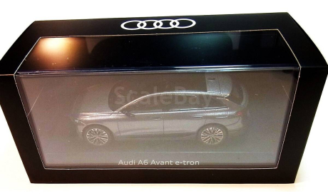 Модель Audi A6 Avant e-tron daytona grey 1:43 Norev/DEALER VERSION, масштабная модель, SPARK, scale43