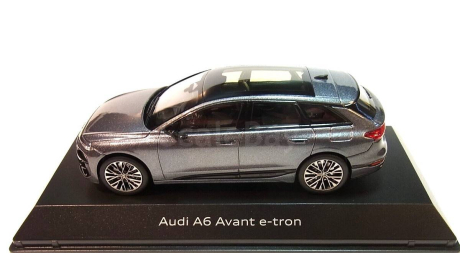 Модель Audi A6 Avant e-tron Дейтона grey 1:43 Norev/DEALER VERSION, масштабная модель, SPARK, scale43