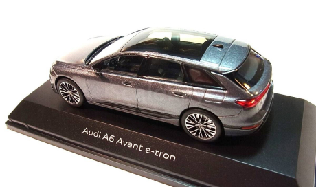 Модель Audi A6 Avant e-tron daytona grey 1:43 Norev/DEALER VERSION, масштабная модель, SPARK, scale43
