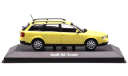 Модель AUDI A6 (C5) Avant 1997 yellow 1:43 MINICHAMPS/MAXICHAMPS, масштабная модель, scale43