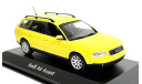 Модель AUDI A6 (C5) Avant 1997 yellow 1:43 MINICHAMPS/MAXICHAMPS, масштабная модель, scale43