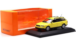 Модель AUDI A6 (C5) Avant 1997 yellow 1:43 MINICHAMPS/MAXICHAMPS