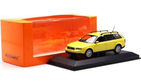 Модель AUDI A6 (C5) Avant 1997 yellow 1:43 MINICHAMPS/MAXICHAMPS, масштабная модель, scale43