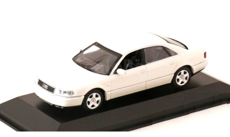 Модель Audi A8 (D2) 1999 white/белый 1:43 MINICHAMPS, масштабная модель, Volkswagen, scale43