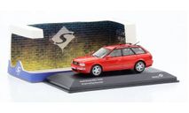 Модель Audi Avant RS2 (1995) Powered by Porsche lazer red 1/43 SOLIDO, масштабная модель, scale43