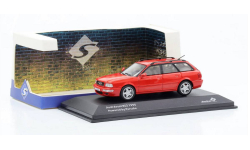 Модель Audi Avant RS2 (1995) Powered by Porsche lazer red 1/43 SOLIDO