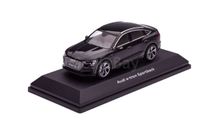 Модель Audi E-Tron Sportback (2020) черный 1:43 I-SCALE, масштабная модель, scale43