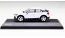 Модель Audi Q2 (2016) Tfsi white 1:43 I-Scale (DEALER VERSIION), масштабная модель, scale43