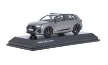 Модель Audi Q8 e-tron 2023 chronos grey/серый 1:43 SparK (DEALER), масштабная модель, scale43