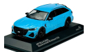 Модель Audi RS 6-R AVANT (C8) ABT 2022 blue 1:43 Solido, масштабная модель, scale43