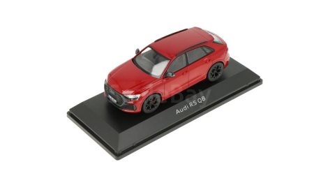 Модель Audi RS Q8 SUV 2024 chili red 1:43 Norev (DEALER VERSION), масштабная модель, SPARK, scale43