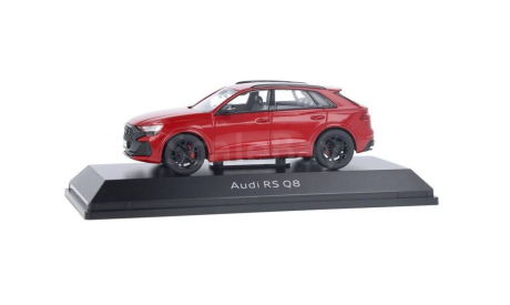 Модель Audi RS Q8 SUV 2024 chili red 1:43 Norev (DEALER VERSION), масштабная модель, SPARK, scale43