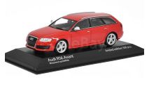 Модель Audi RS6 Avant (2007) Misano red pearl effect 1/43 Minichamps, масштабная модель, scale43