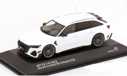 Модель Audi RS 6-R (C8) ABT (2022) white/белый 1/43 Solido