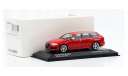 Модель Audi RS6 Avant (2007) Misano red pearl effect 1:43 Minichamps, масштабная модель, scale43