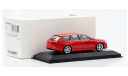 Модель Audi RS6 Avant (2007) Misano red pearl effect 1:43 Minichamps, масштабная модель, scale43