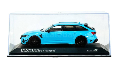 Модель Audi RS 6-R AVANT (C8) ABT 2022 blue 1:43 Solido, масштабная модель, scale43