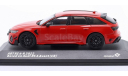 Модель Audi RS 6-R AVANT (C8) ABT 2022 red 1:43 Solido, масштабная модель, scale43